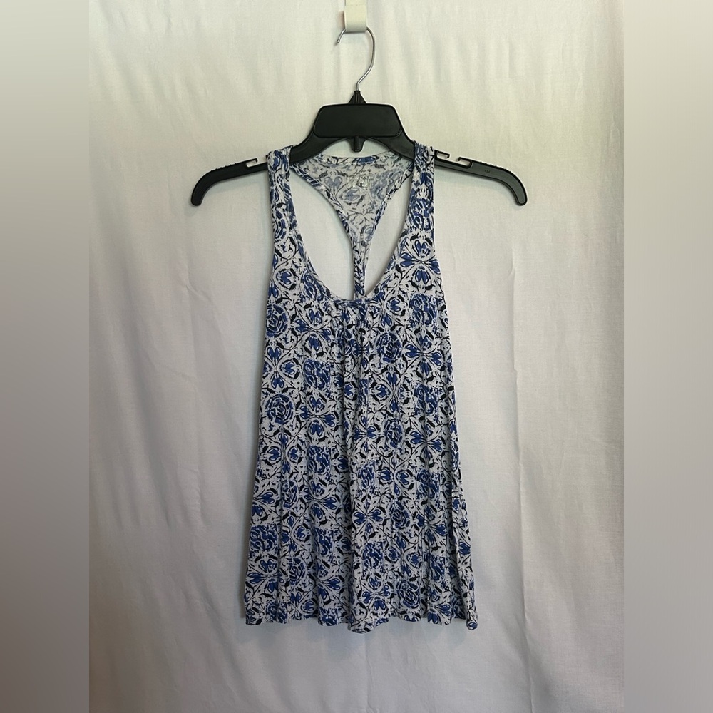 Converse - Blue Patterned Women's Tank Top
